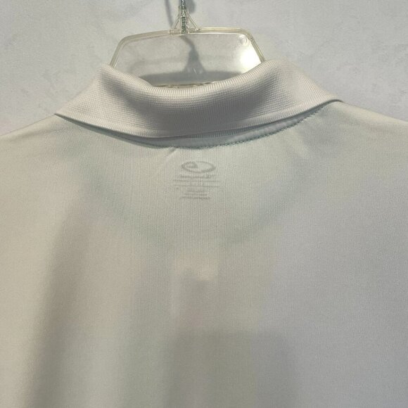 Champion Men's 3-Button White Golf Polo Shirt Size XXL Activewear Short Sleeve - Picture 10 of 16